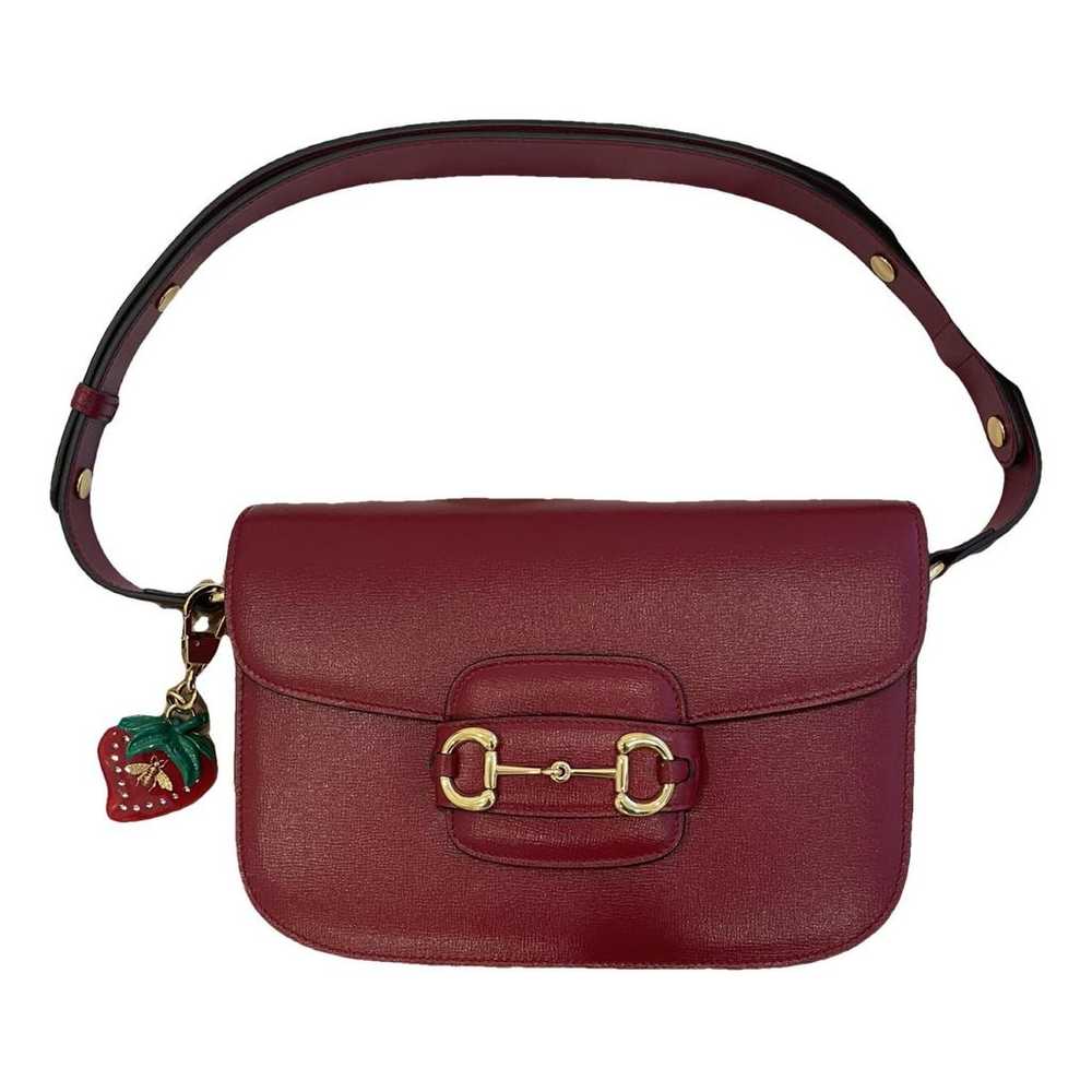 Gucci Horsebit 1955 leather handbag - image 1