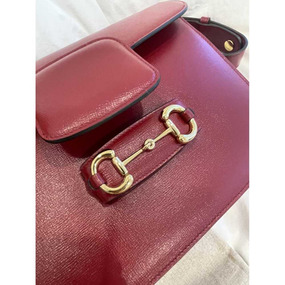 Gucci Horsebit 1955 leather handbag - image 8