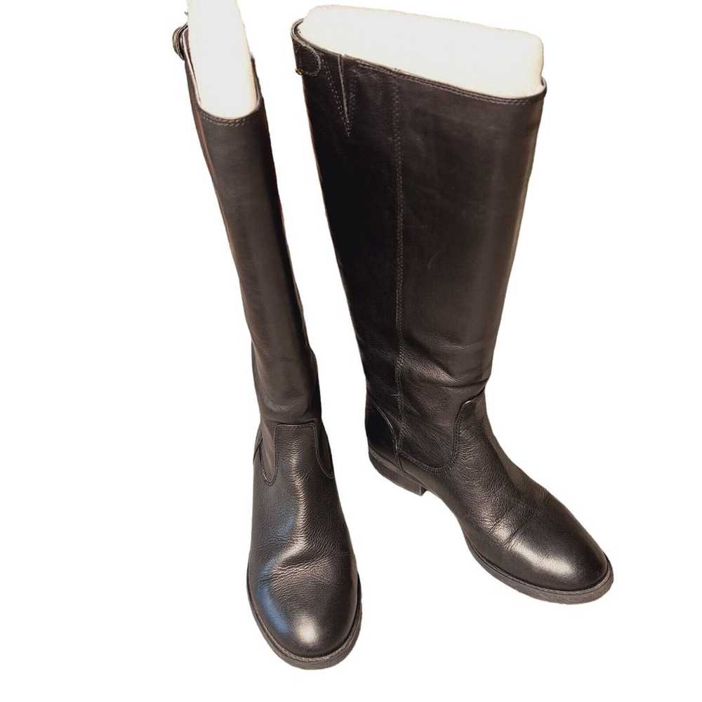 ARTURO CHIANG BLACK RIDING BOOTS WOMENS SIZE 7M L… - image 4