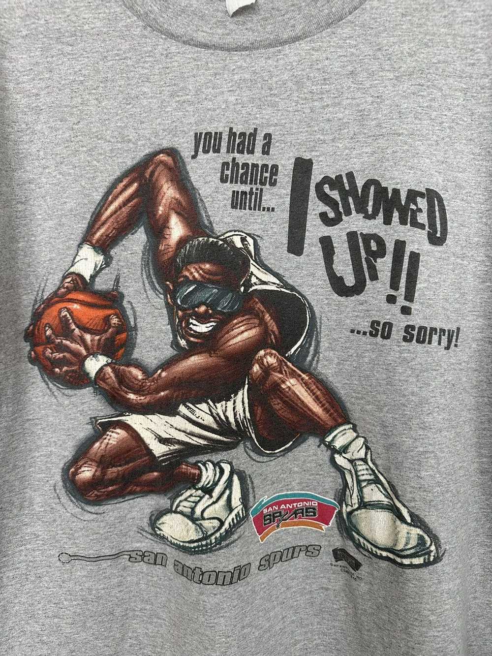 Humor × NBA × Vintage Crazy 90s San Antonio Spurs… - image 3