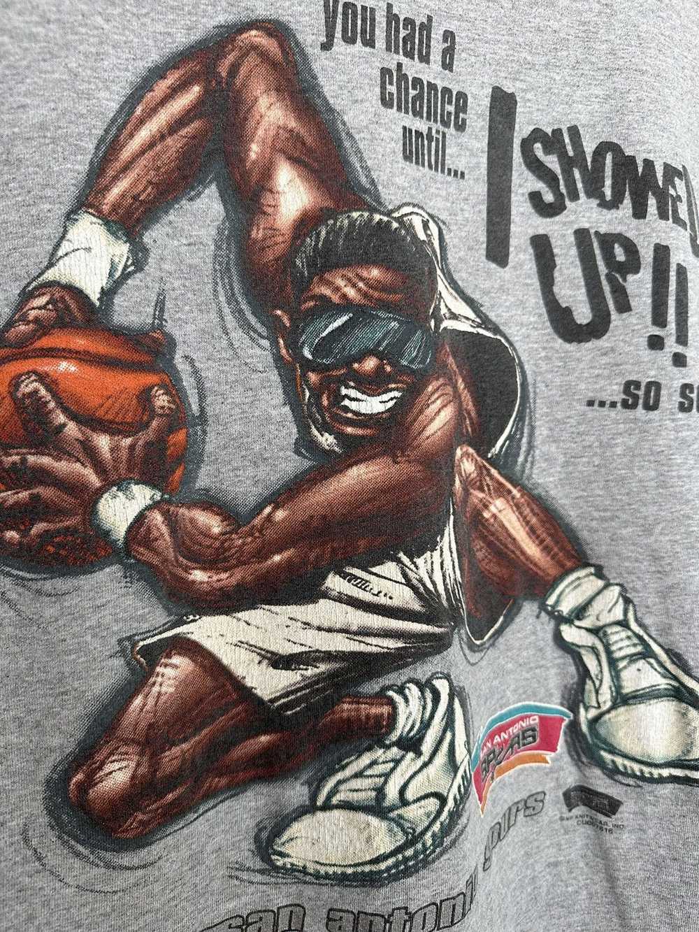 Humor × NBA × Vintage Crazy 90s San Antonio Spurs… - image 6