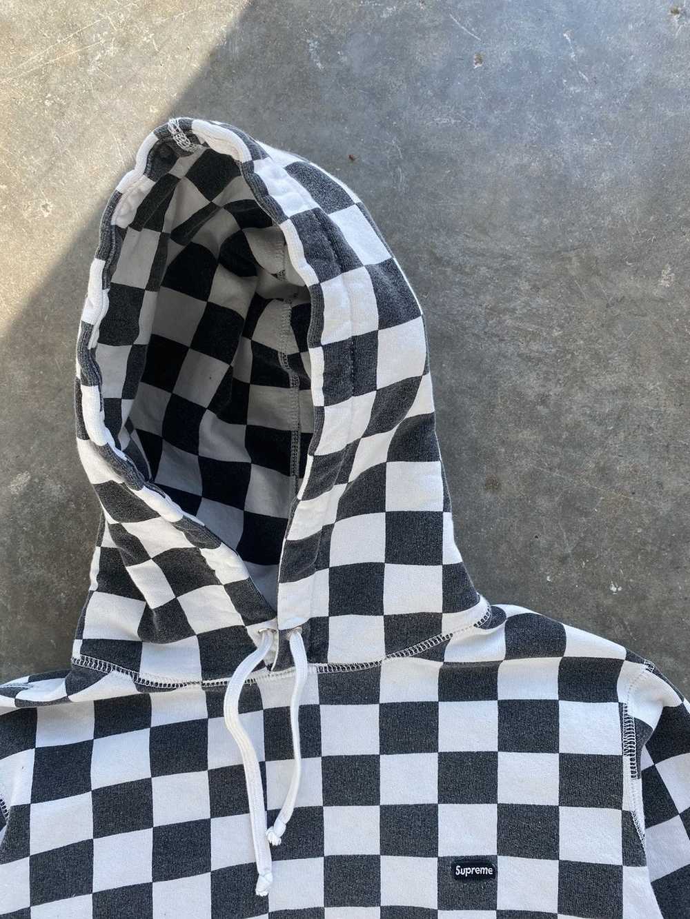 Supreme Supreme Checkered Mini Box Logo Hoodie Bl… - image 2