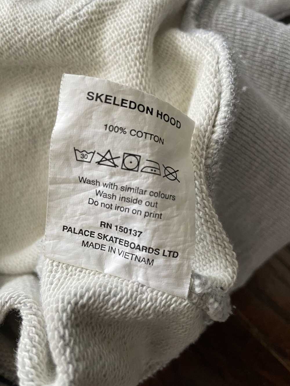 Palace Palace Skeledon Hoodie Heather Gray - image 7