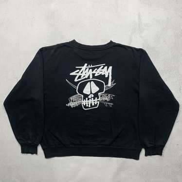 Stussy × Vintage Vintage Stussy Sweatshirt Crewne… - image 1