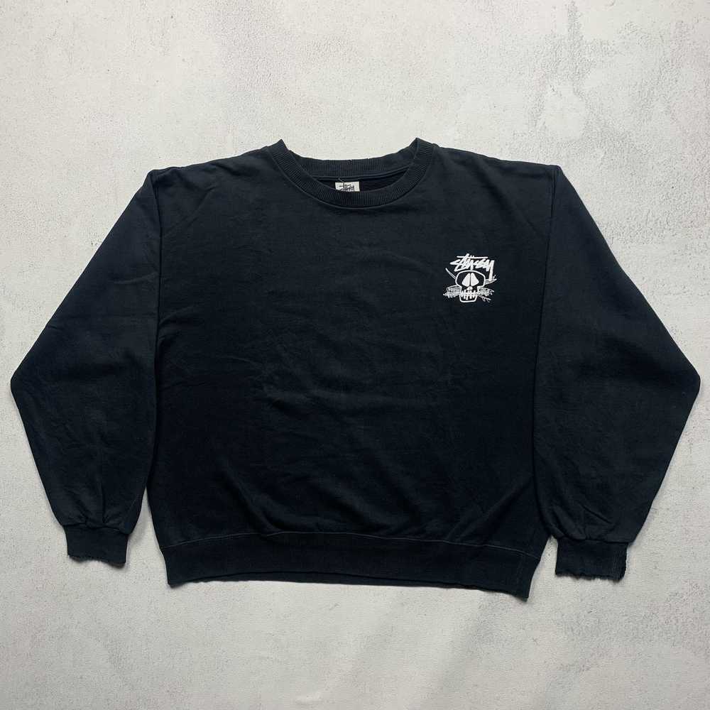 Stussy × Vintage Vintage Stussy Sweatshirt Crewne… - image 2