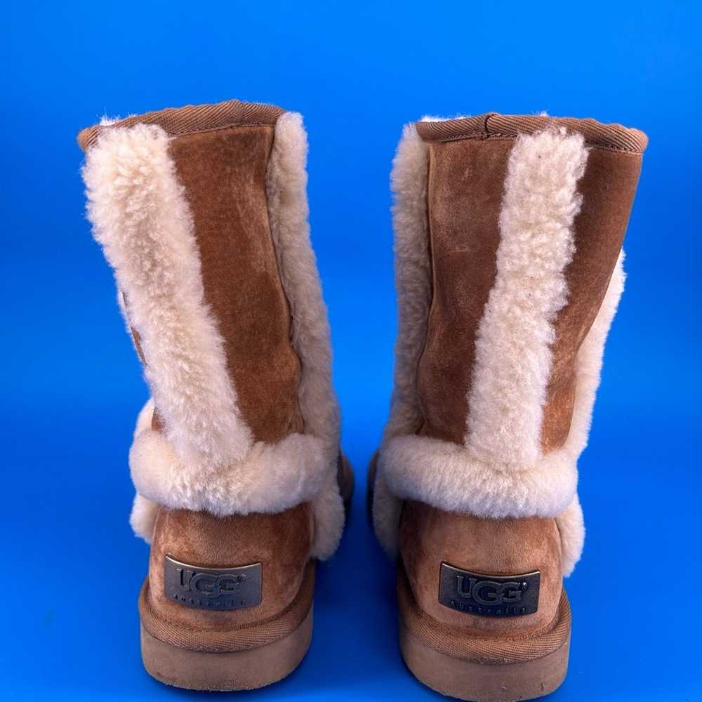 UGG Carter Suede Sheepskin Mid Calf Boots - image 5