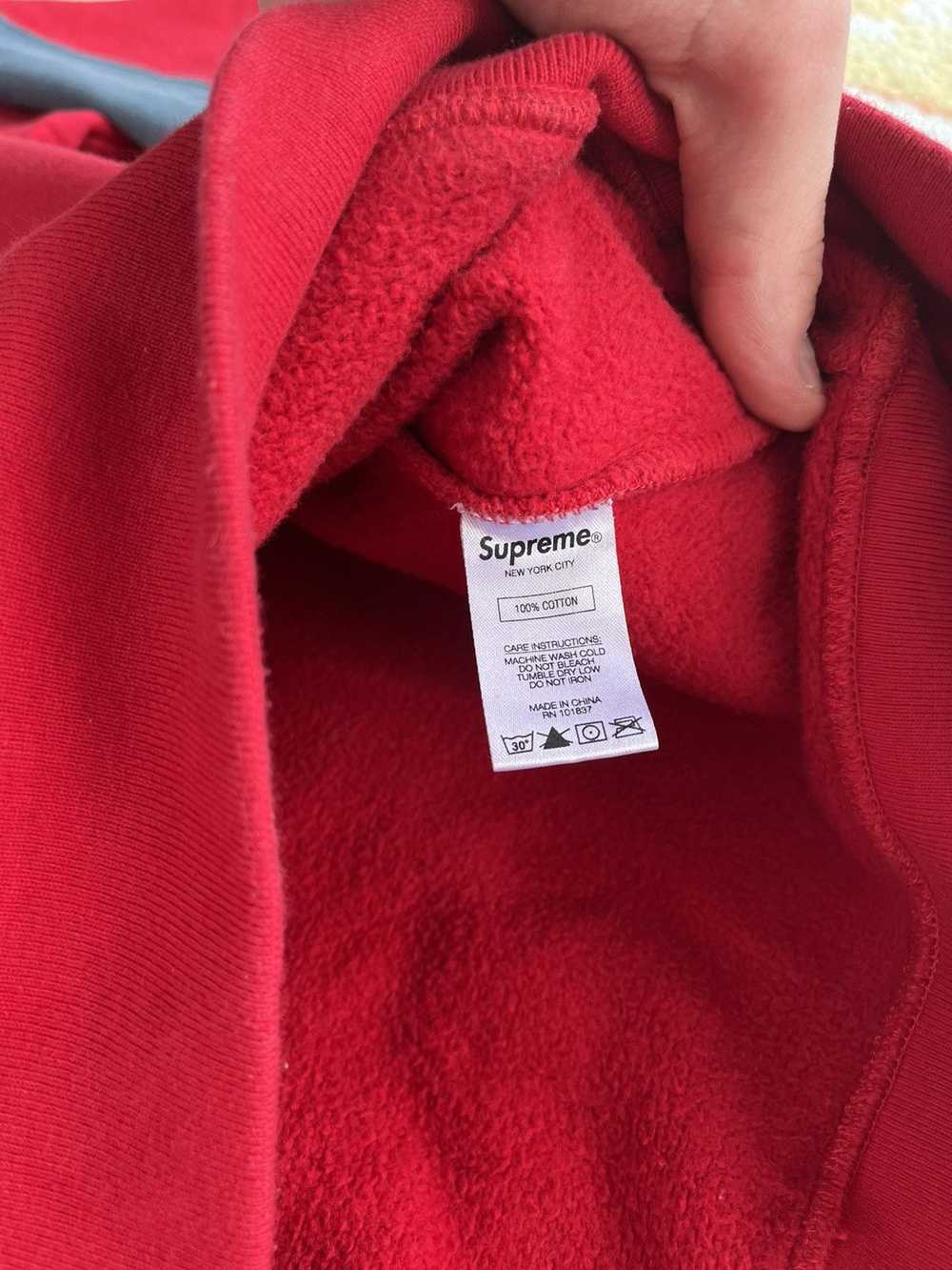 Supreme Supreme Paneled Hoodie FW18 Red - image 8