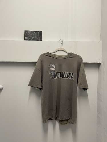 Streetwear × Vintage Vintage Metallica grey T-shi… - image 1