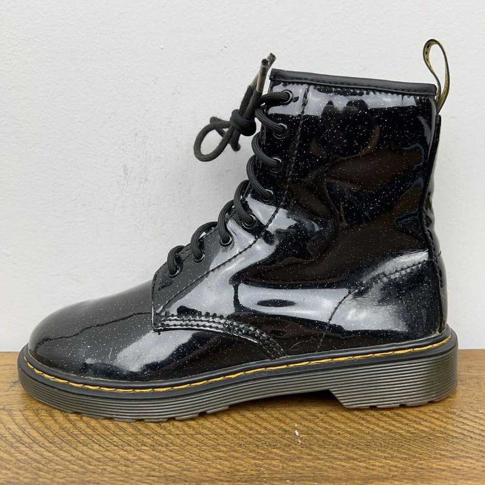 Dr Martens Boots Womens 6 Black Cosmic Glitter Pa… - image 2