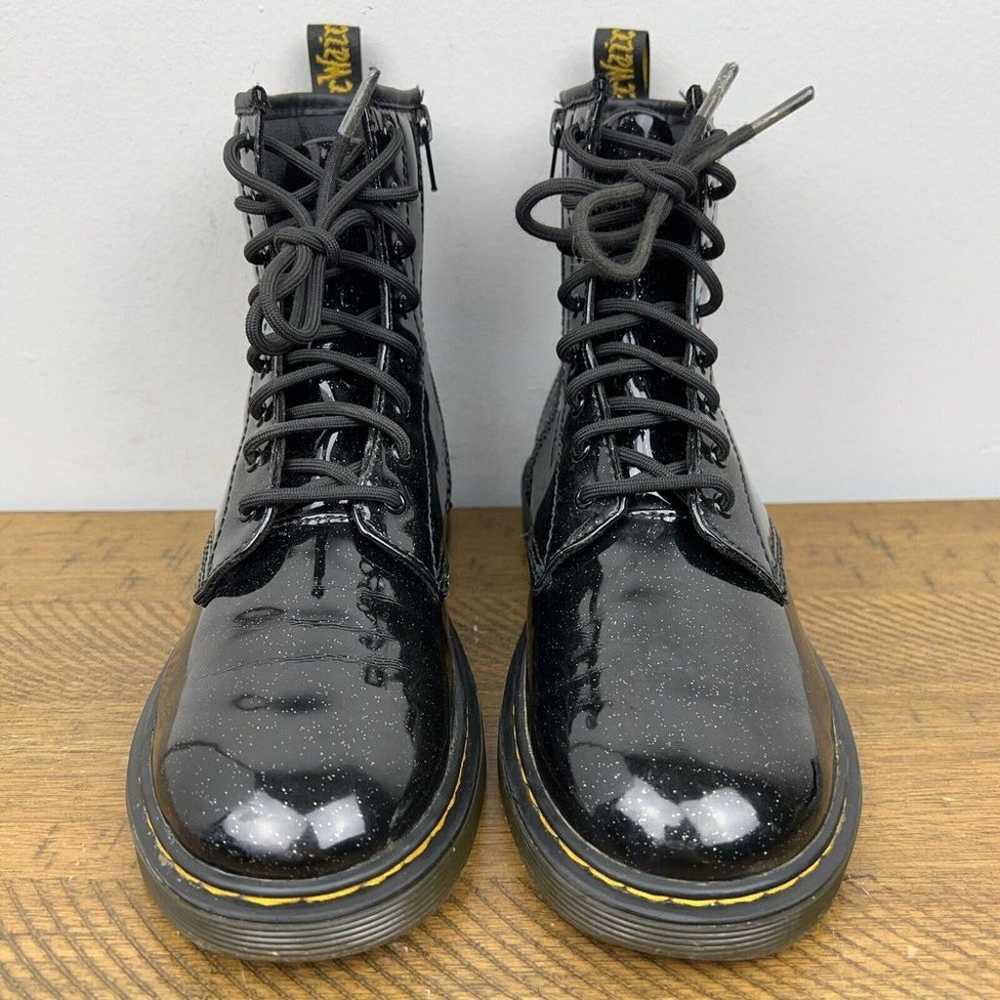 Dr Martens Boots Womens 6 Black Cosmic Glitter Pa… - image 4