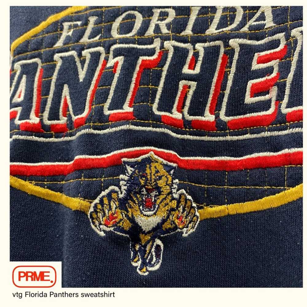 Logo Athletic × NHL × Vintage vintage 90s FLORIDA… - image 5