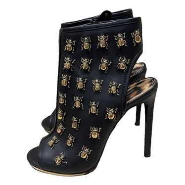 Roberto Cavalli Leather open toe boots - image 1