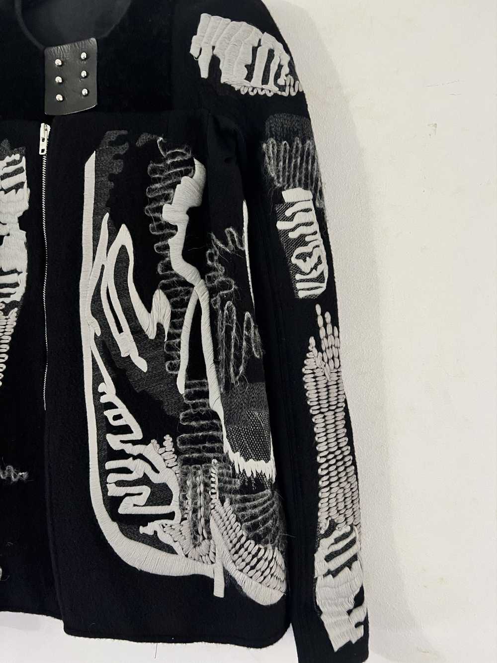 Rick Owens Runway MOODY FW14 Cashmere Embroidered - image 6