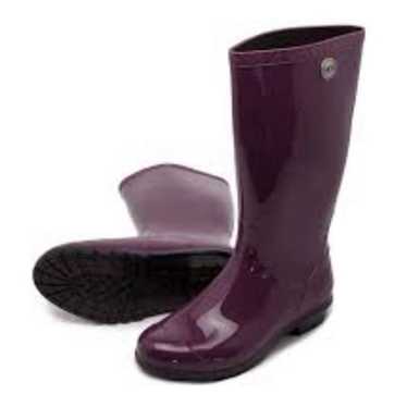 UGG Shaye Rain Boots- Purple - Size 8