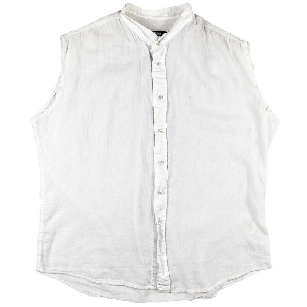 Raf Simons SS05 Cutoff Button Up - image 1