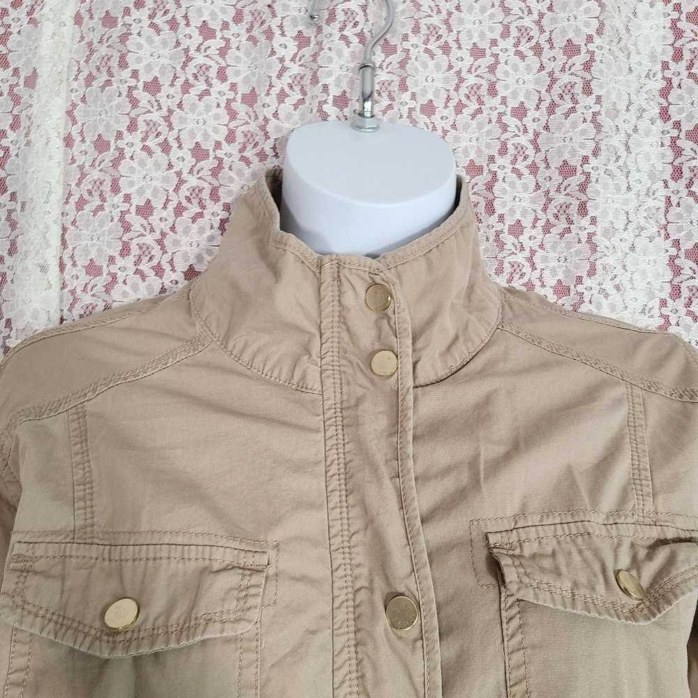 St. Johns Bay St John's Bay Tan Cargo Jacket Size… - image 4