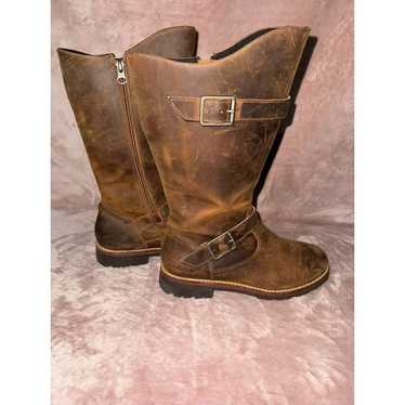 Patagonia Thatcher Brown Leather Riding Boots Wom… - image 1