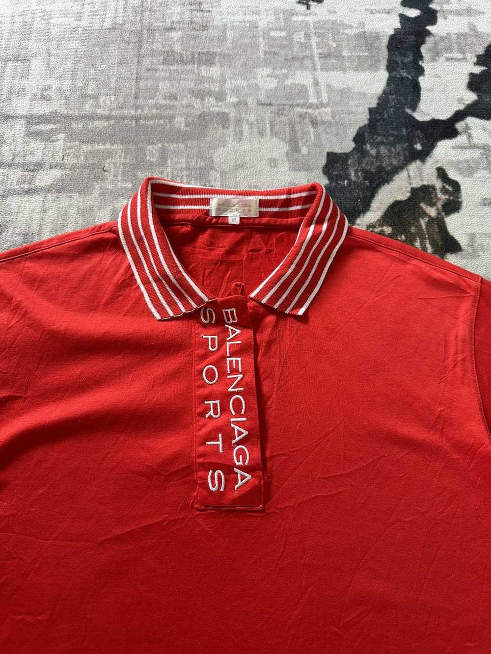 Balenciaga 1990s Balenciaga Sport polo tee - image 4