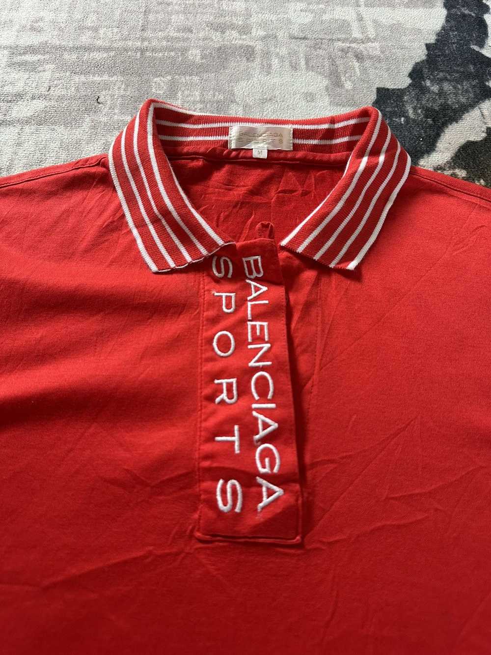 Balenciaga 1990s Balenciaga Sport polo tee - image 5