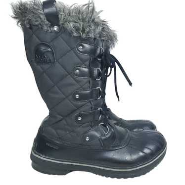 SOREL Tofino II Black Faux Fux-lined Waterproof W… - image 1