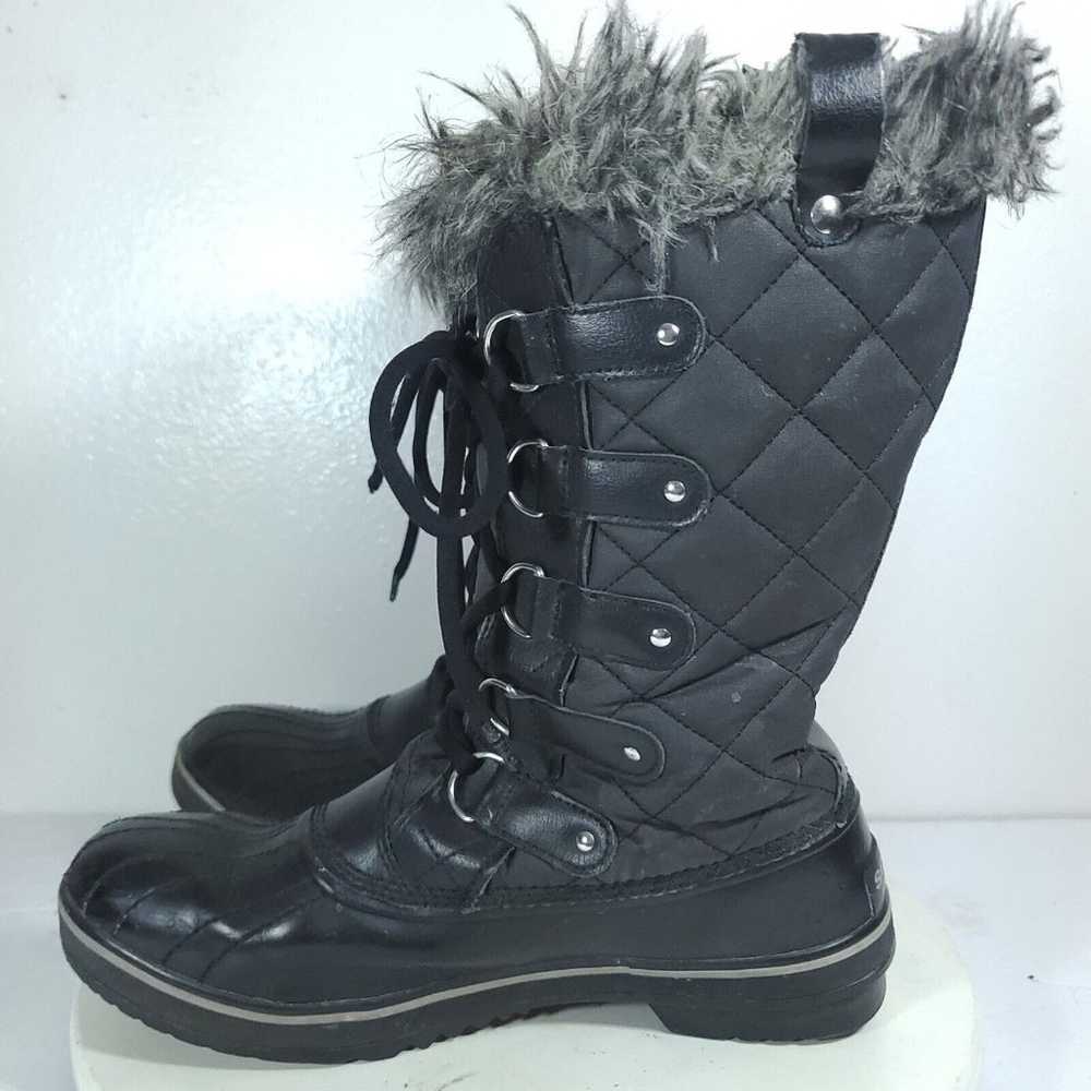 SOREL Tofino II Black Faux Fux-lined Waterproof W… - image 4