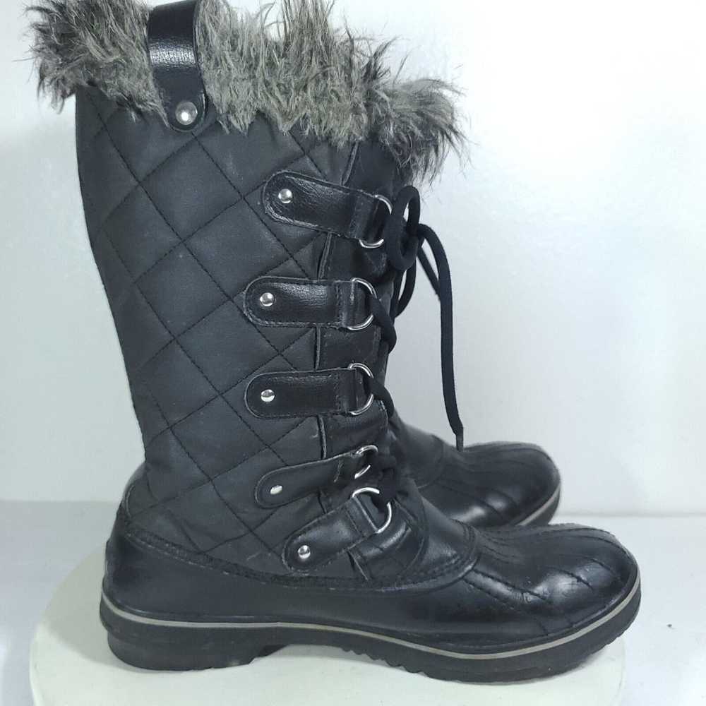 SOREL Tofino II Black Faux Fux-lined Waterproof W… - image 5