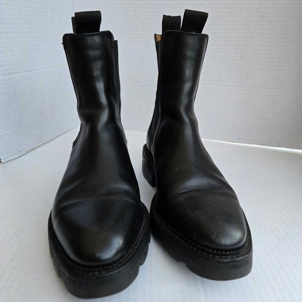 Alexander Wang black leather Chelsea boot size 36… - image 3