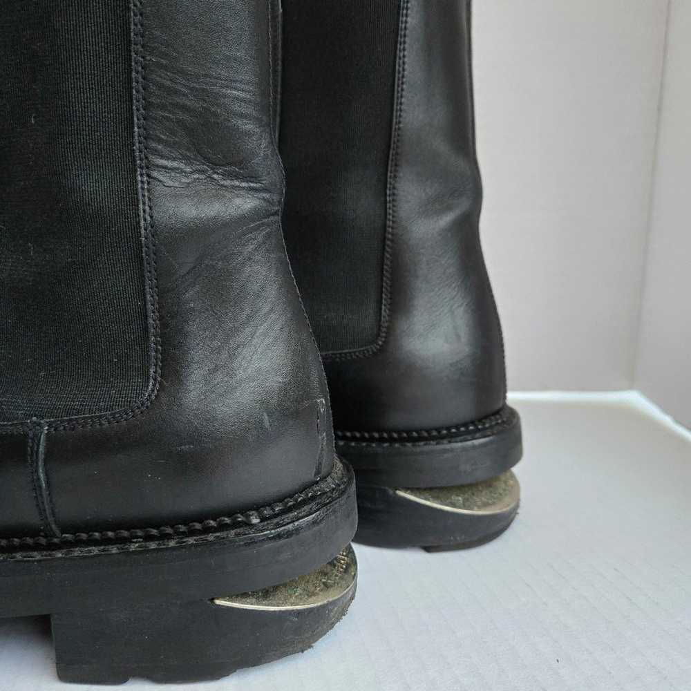 Alexander Wang black leather Chelsea boot size 36… - image 4