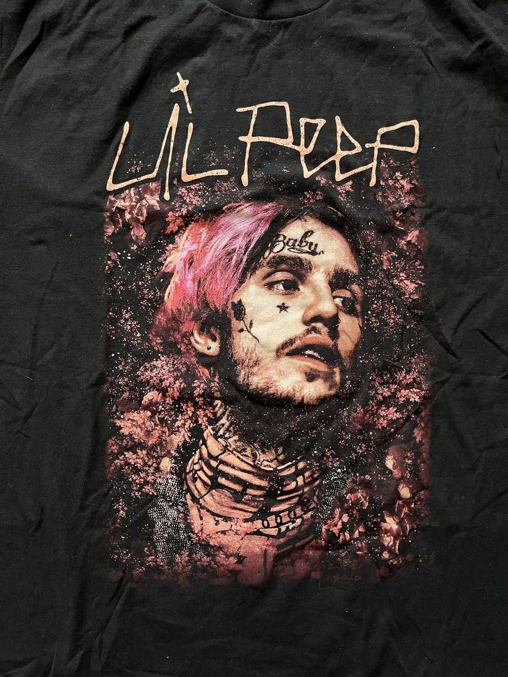 LIL PEEP × Rap Tees × Vintage Lil Peep Shirt - image 3