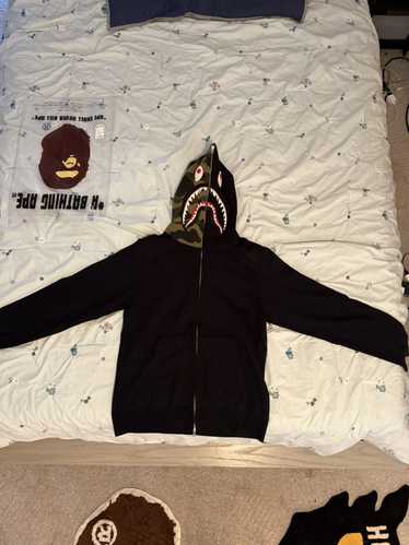 Bape 1st Camo PONR Shark Full Zip Hoodie