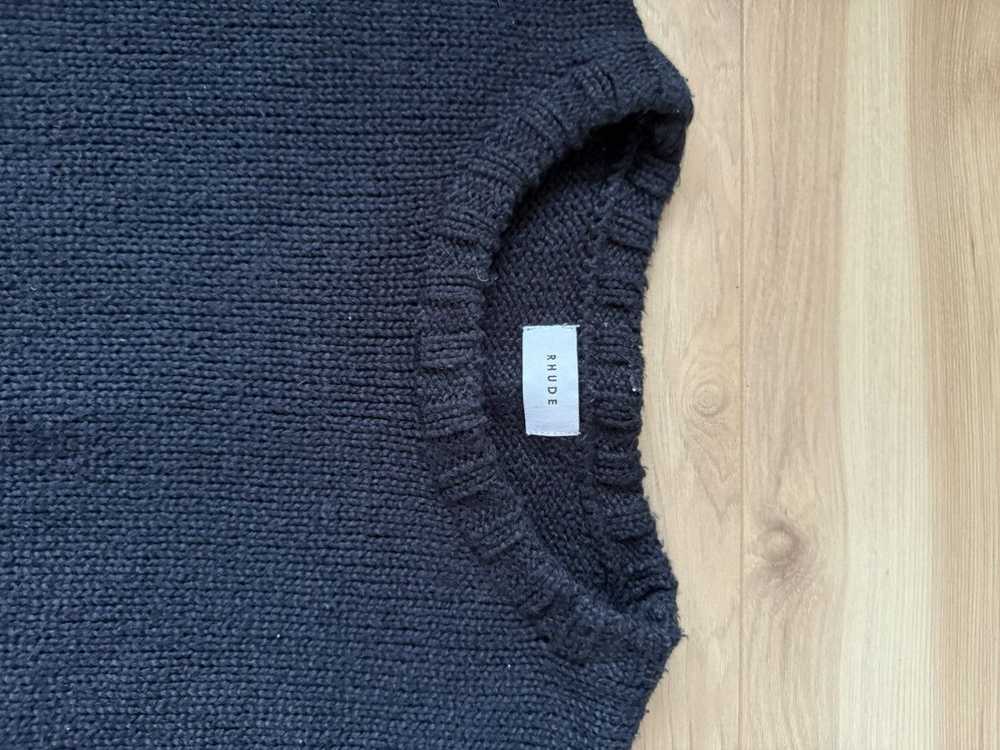 Rhude Rhude Rhacer hand knit sweater - image 7