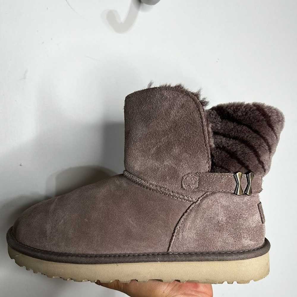 Ugg Adria Stormy Grey Boots Size 9 - image 6