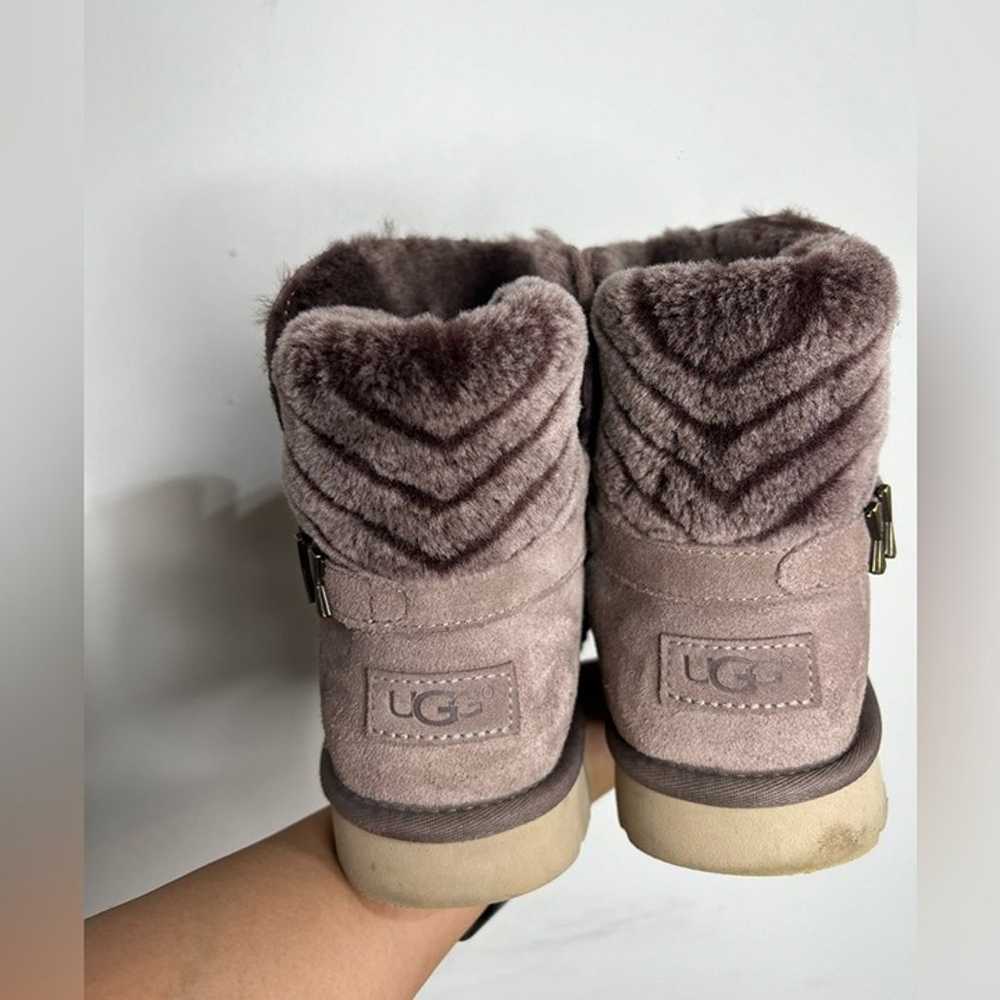 Ugg Adria Stormy Grey Boots Size 9 - image 7