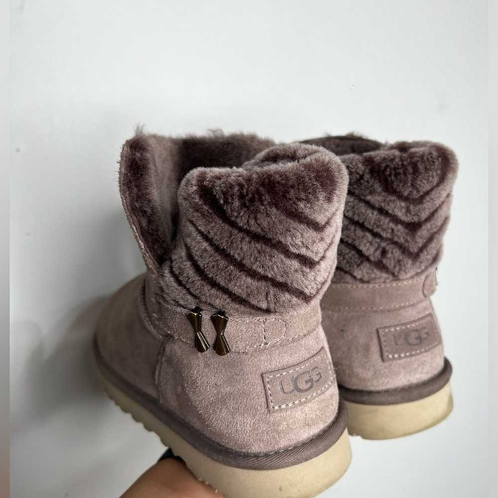 Ugg Adria Stormy Grey Boots Size 9 - image 9