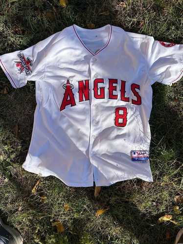 Jersey × MLB × Majestic Los Angeles Angels Team #8