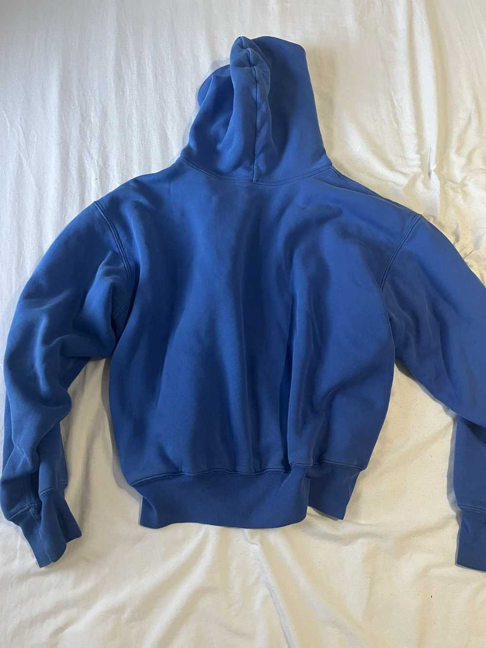 Gap × Kanye West Yeezy Gap Blue Hoodie - image 2