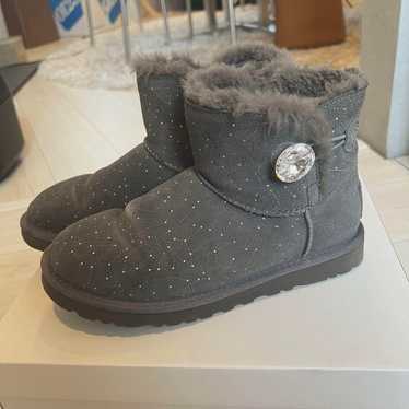 UGG Mouton Boots Swarovski Constellation Gray Sho… - image 1