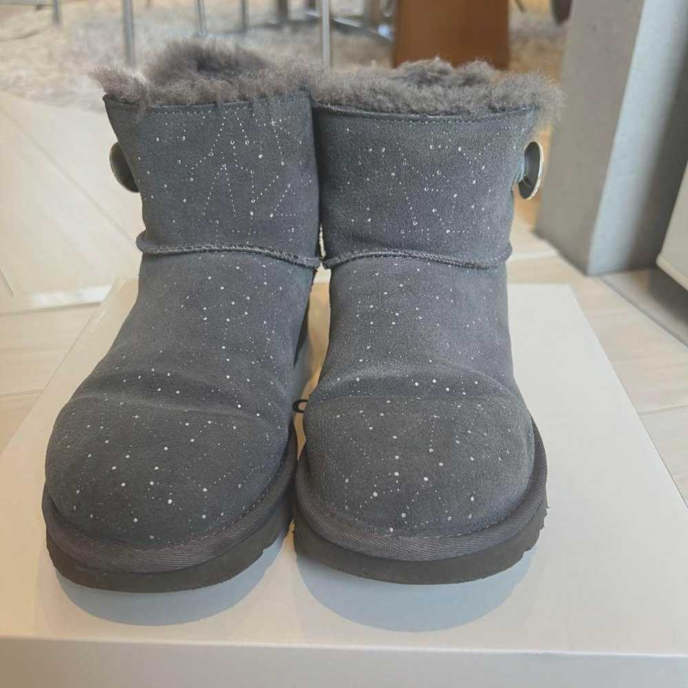 UGG Mouton Boots Swarovski Constellation Gray Sho… - image 2