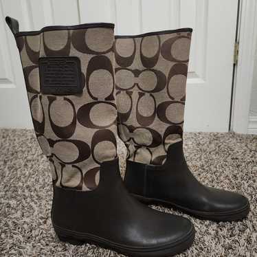 Coach Rain Boots - image 1