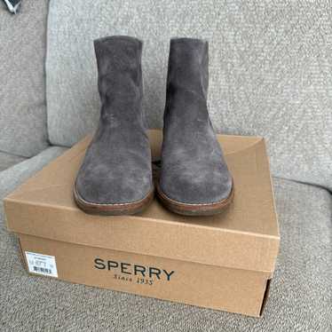 Sperry Suede Ankle Boots