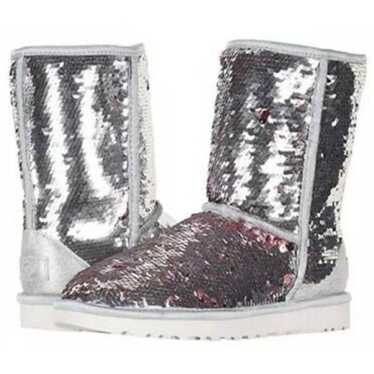 UGG Classic Short Sequin Winter Boot Size 7 - image 1