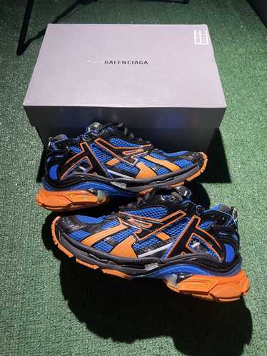 Balenciaga Balenciaga Runners Black Blue Orange si