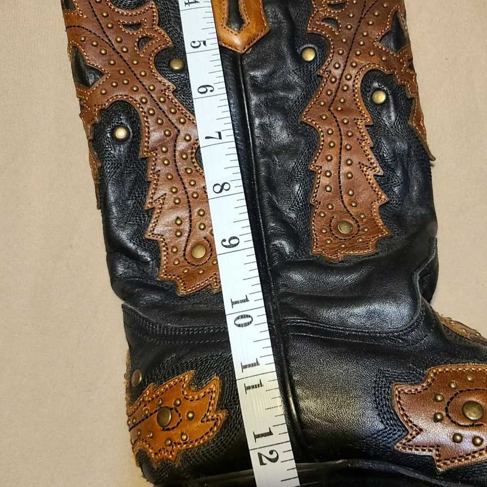 COWBOY BOOTS! CORRAL studded BEAUTIES!! Free ship… - image 12