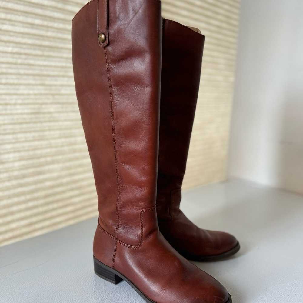 INC Genuine Leather Riding Boots - image 1