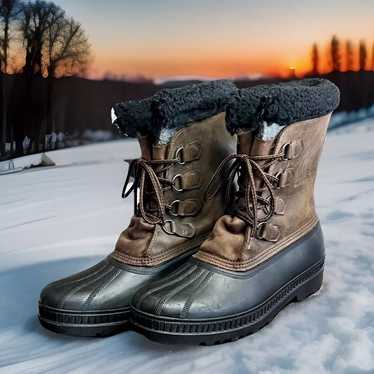 Vintage Sorel Caribou Winter Insulted Waterproof … - image 1