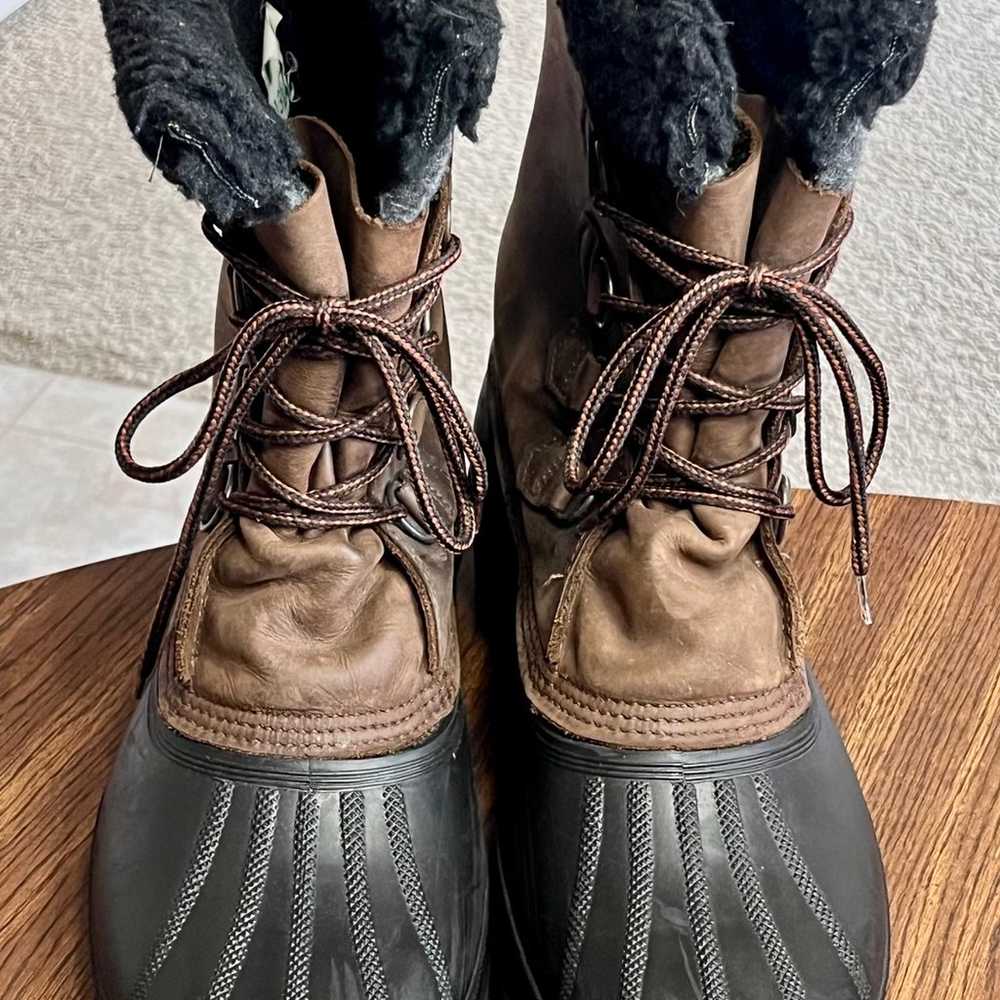 Vintage Sorel Caribou Winter Insulted Waterproof … - image 8