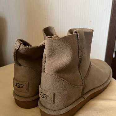 UGG Classic Island Mini Suede Boots Beige - image 1