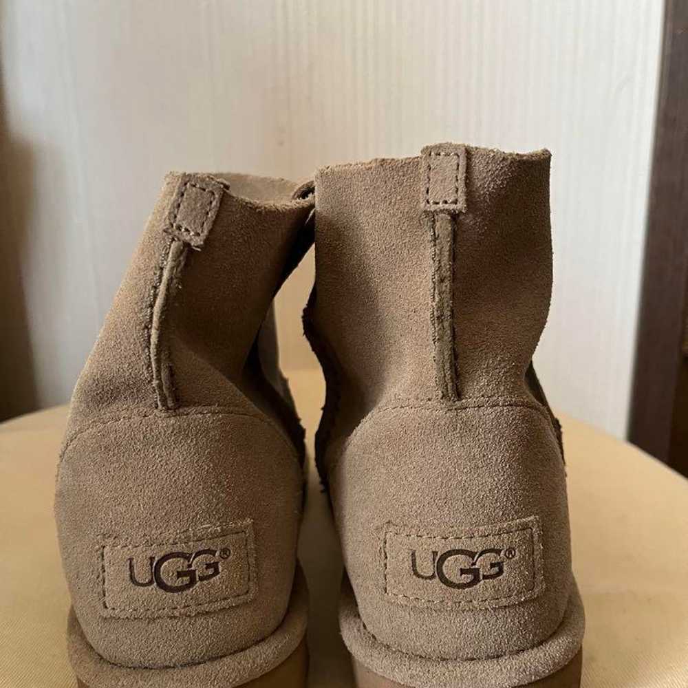 UGG Classic Island Mini Suede Boots Beige - image 4