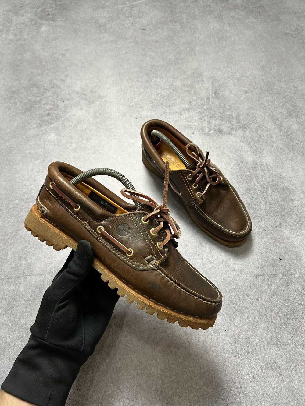 Genuine Leather × Timberland × Vintage Vintage Ti… - image 1