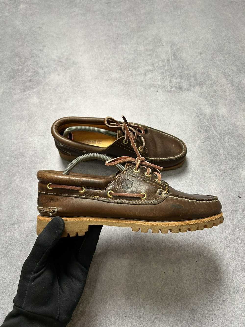 Genuine Leather × Timberland × Vintage Vintage Ti… - image 3